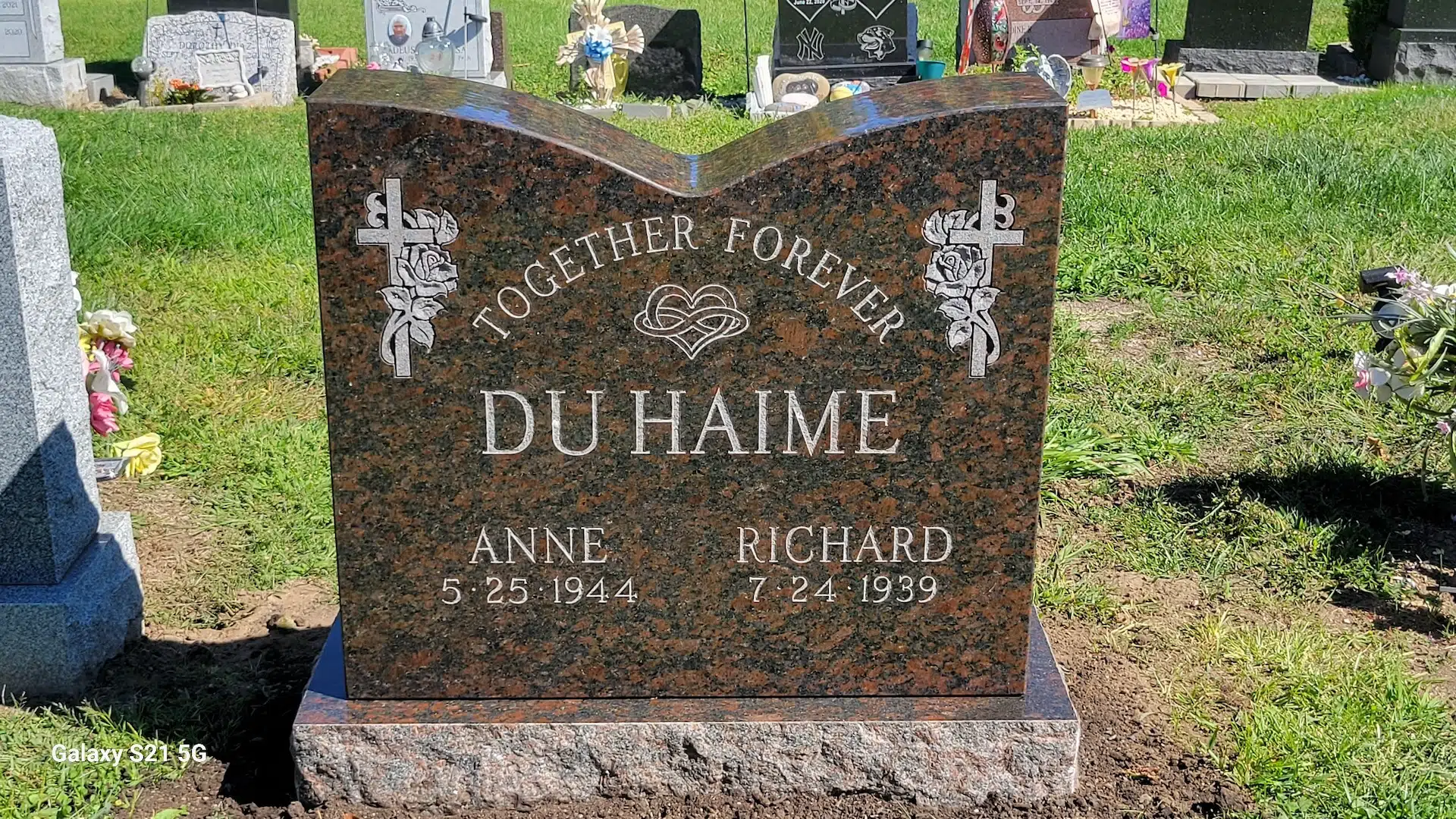 Granite Custom/Personalized Bench hand-carved by Memorial Bench Studio in NJ — image 2